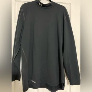 MEN’S UNDER ARMOUR COLD-GEAR FITTED MOCK 3XL